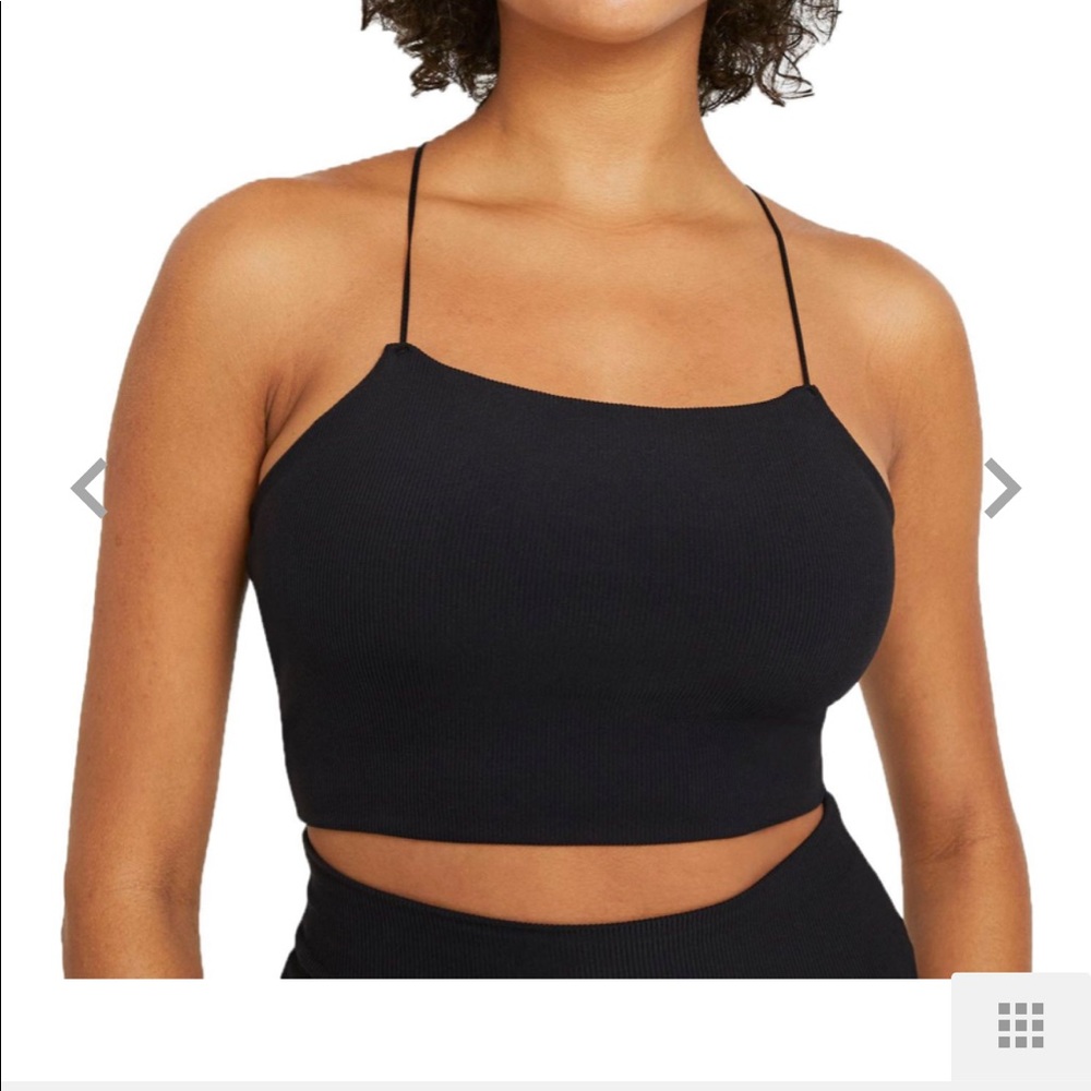 NIKE YOGA LUXE STRAPPY TANK